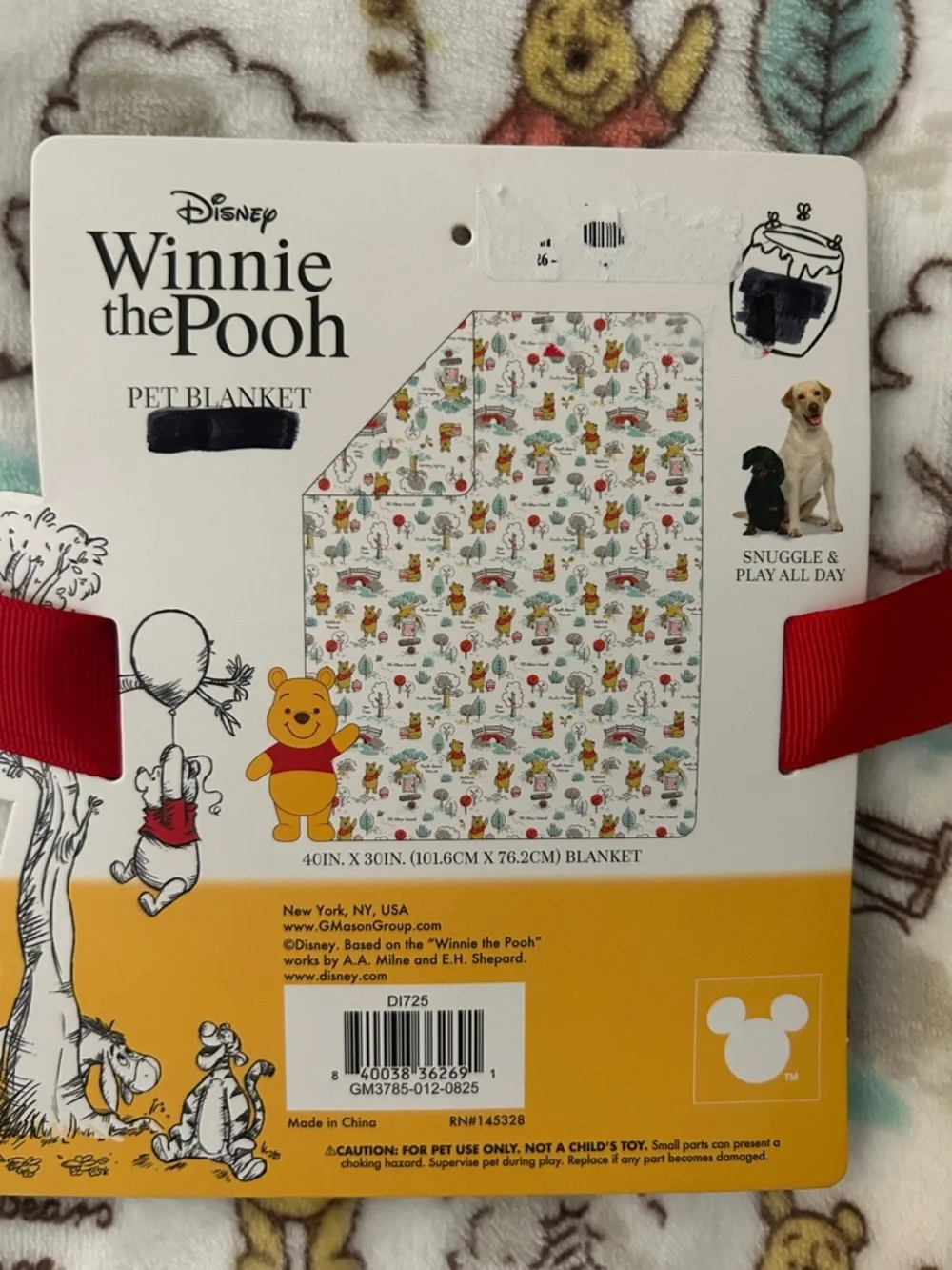 Winnie the Pooh Pet Blanket